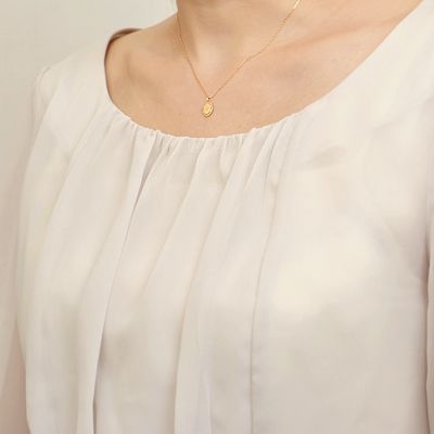 イエローゴールドネックレス