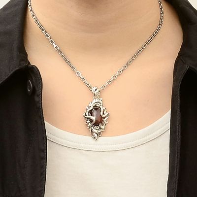 シルバーネックレス