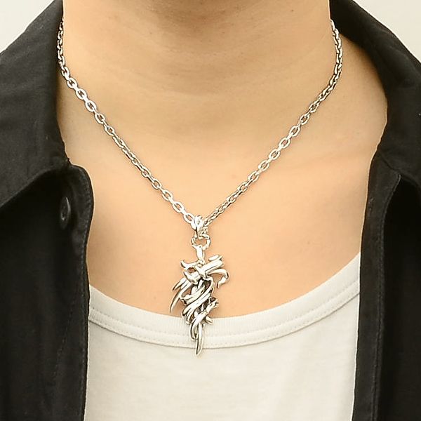 シルバーネックレス