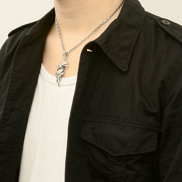 シルバーネックレス