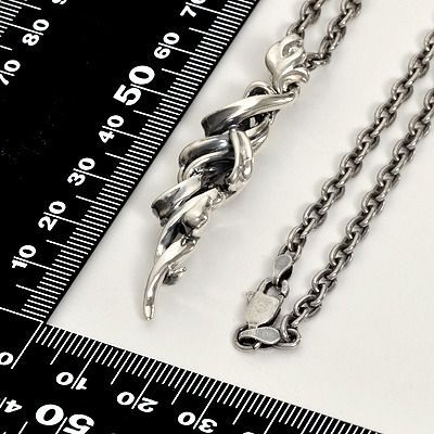 シルバーネックレス