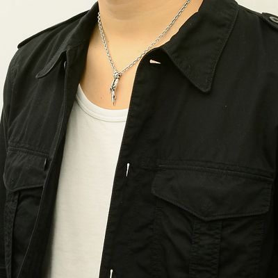 シルバーネックレス