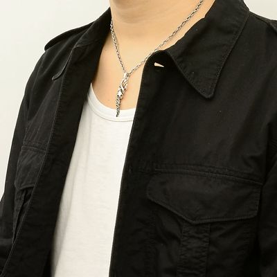 シルバーネックレス