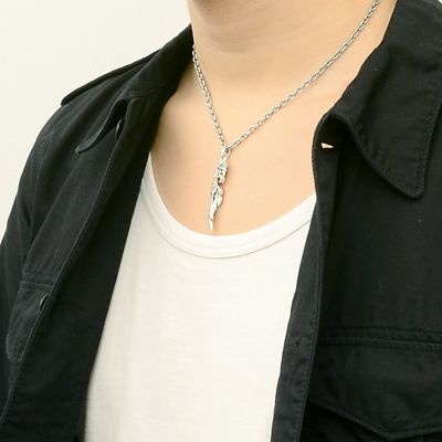 シルバーネックレス
