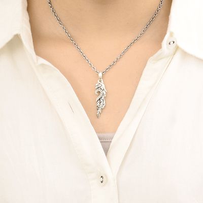 シルバーネックレス