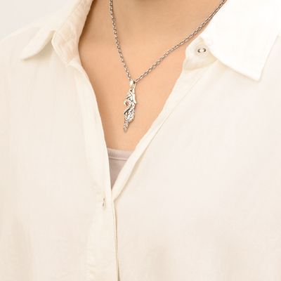 シルバーネックレス