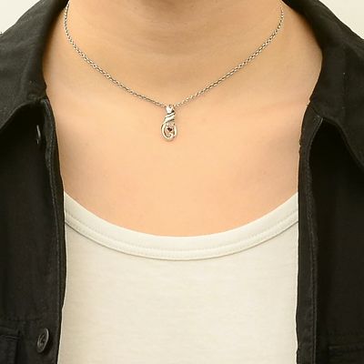 シルバーネックレス