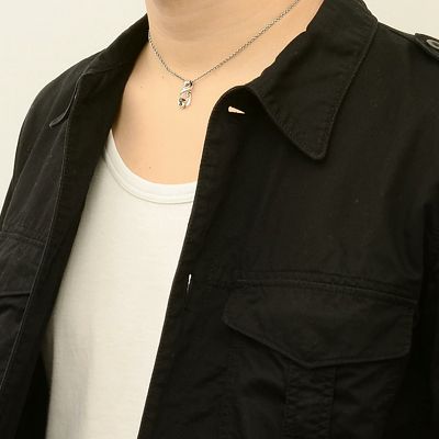 シルバーネックレス