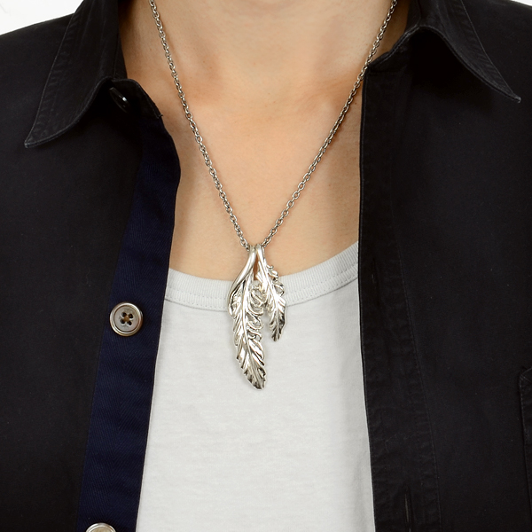 シルバーネックレス