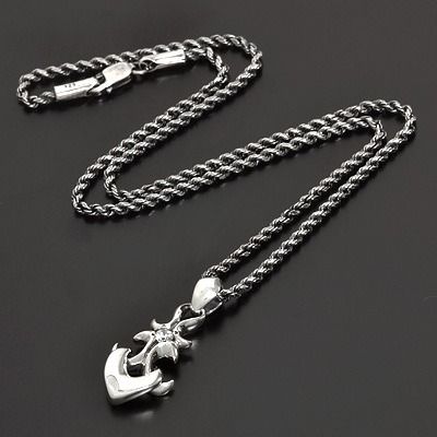 シルバーネックレス