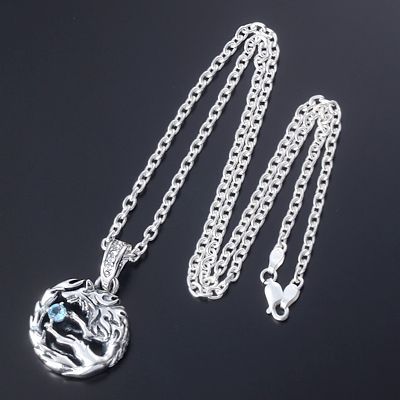 シルバーネックレス