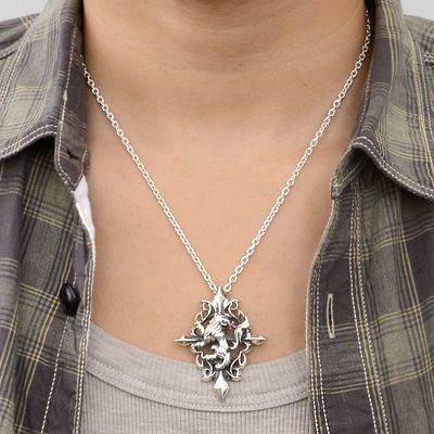 シルバーネックレス