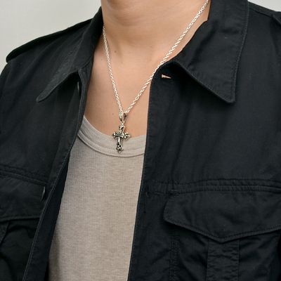 シルバーネックレス