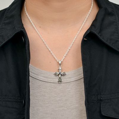 シルバーネックレス