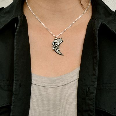 シルバーネックレス