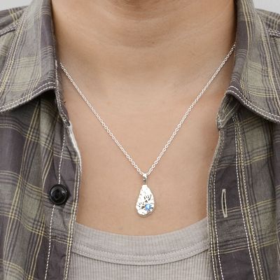 シルバーネックレス