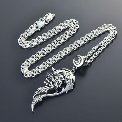 シルバーネックレス