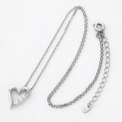 シルバーチェーンネックレス