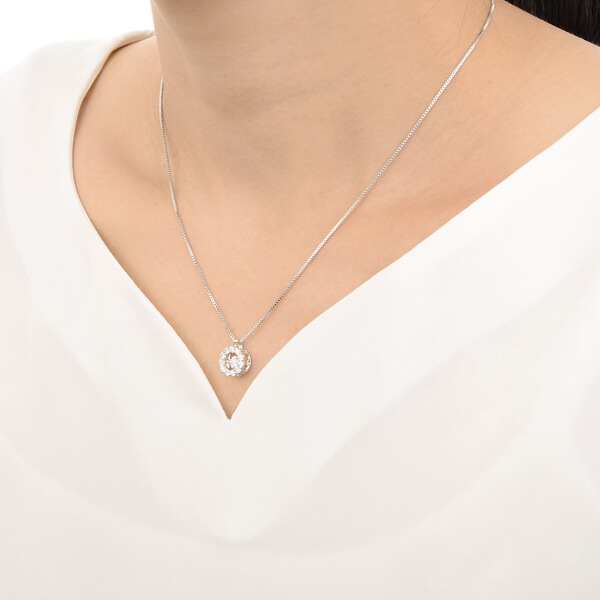 シルバーネックレス