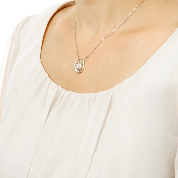 シルバーネックレス