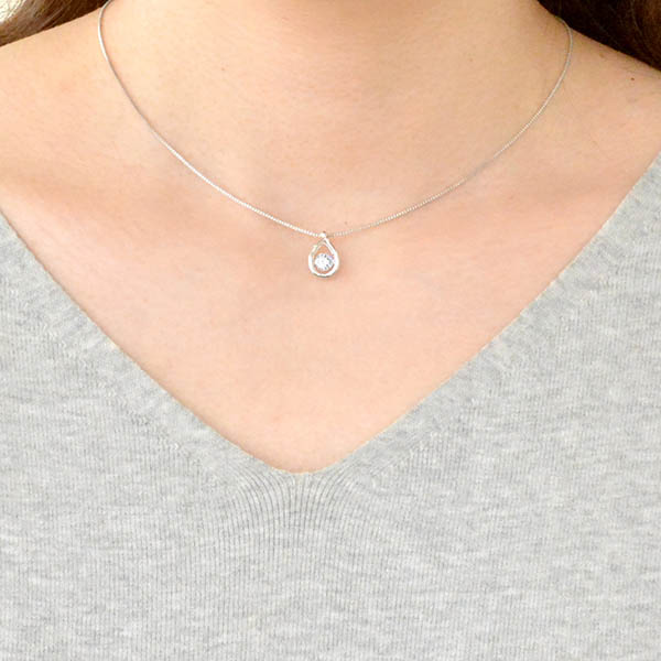 シルバーネックレス