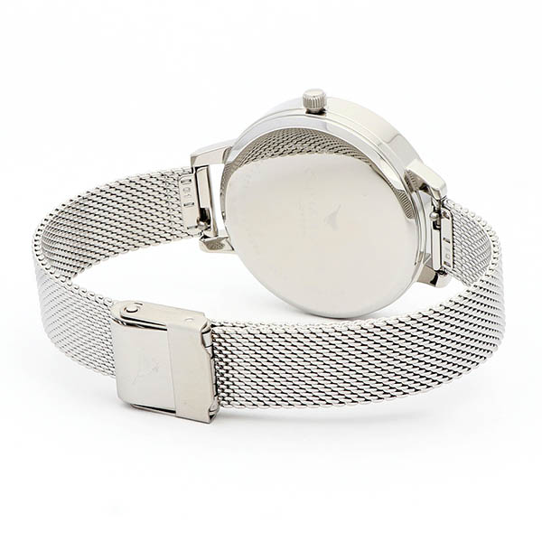 ステンレスフラワーウォッチ