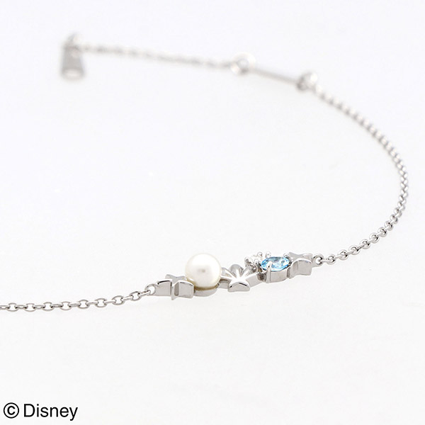 ホワイトゴールドブレスレット