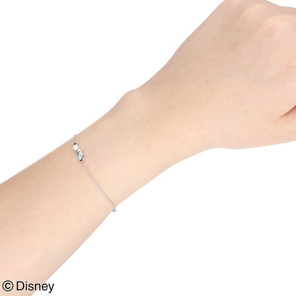 ホワイトゴールドブレスレット