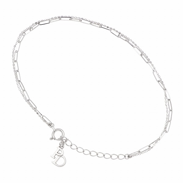 ホワイトゴールドブレスレット