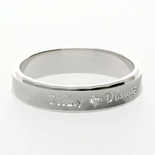 ホワイトゴールドマリッジリング