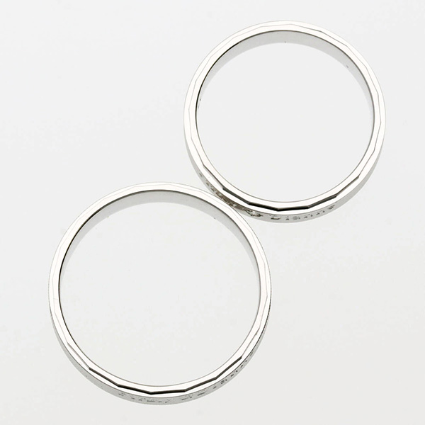 ホワイトゴールドマリッジリング