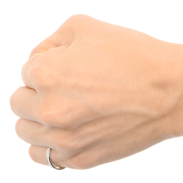 ホワイトゴールドマリッジリング