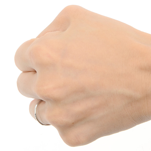 ホワイトゴールドマリッジリング