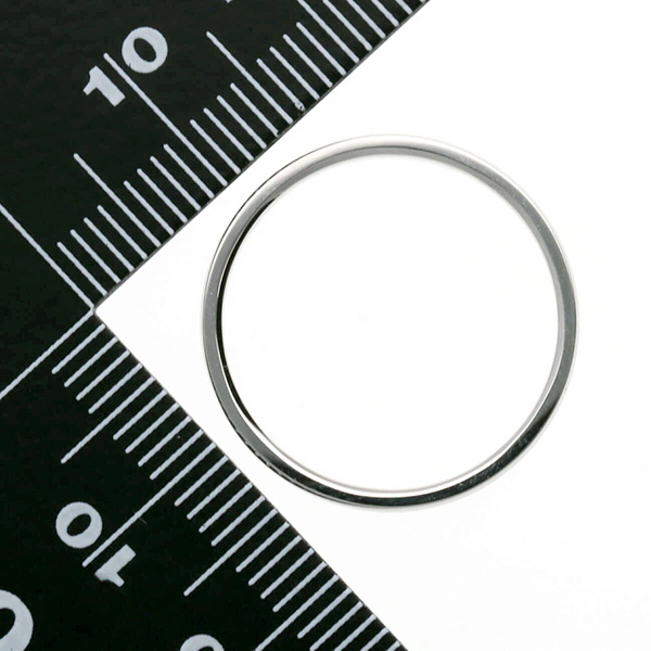 ホワイトゴールドマリッジリング