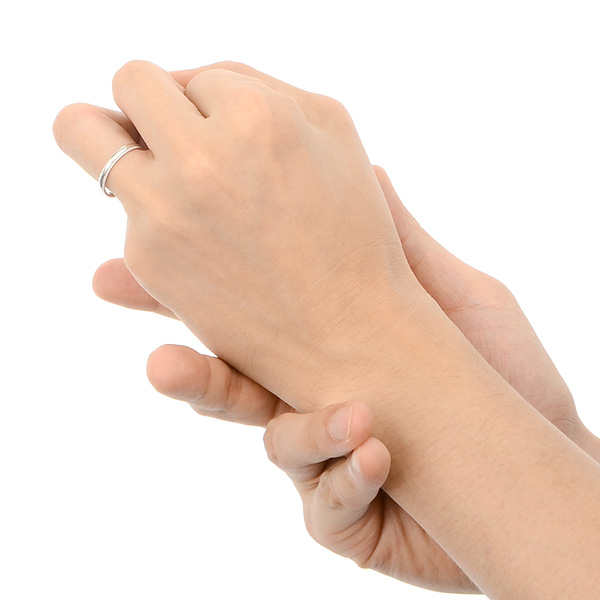 ホワイトゴールドマリッジリング