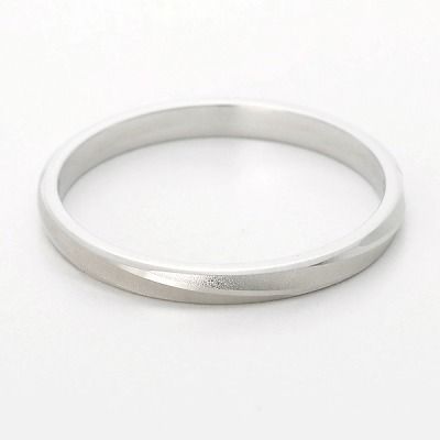 ホワイトゴールドリング