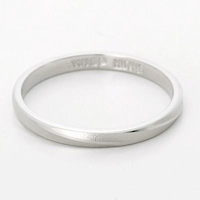 ホワイトゴールドリング