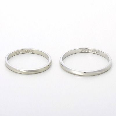 ホワイトゴールドペアリング