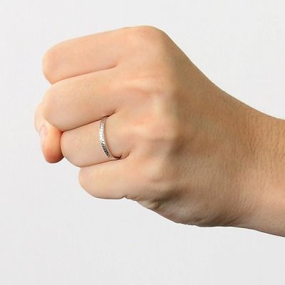 ホワイトゴールドリング