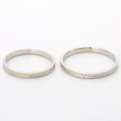 ホワイトゴールドペアリング