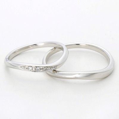 ホワイトゴールドペアリング