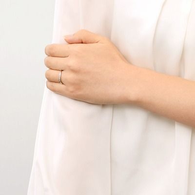 ホワイトゴールドペアリング