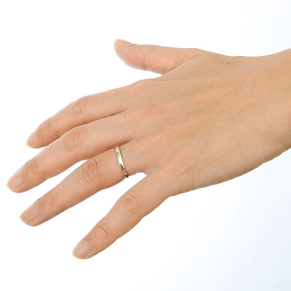 ホワイトゴールドリング