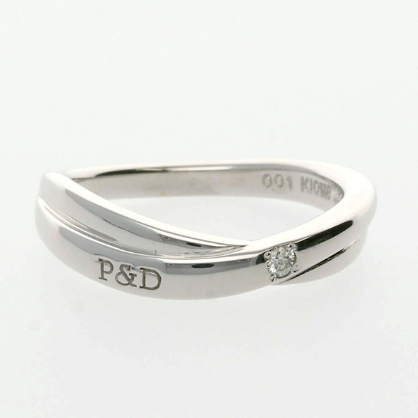 ホワイトゴールドリング