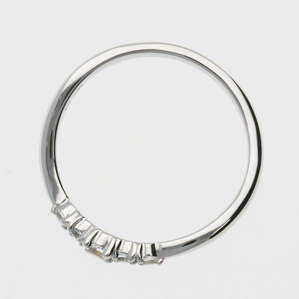 ホワイトゴールドリング