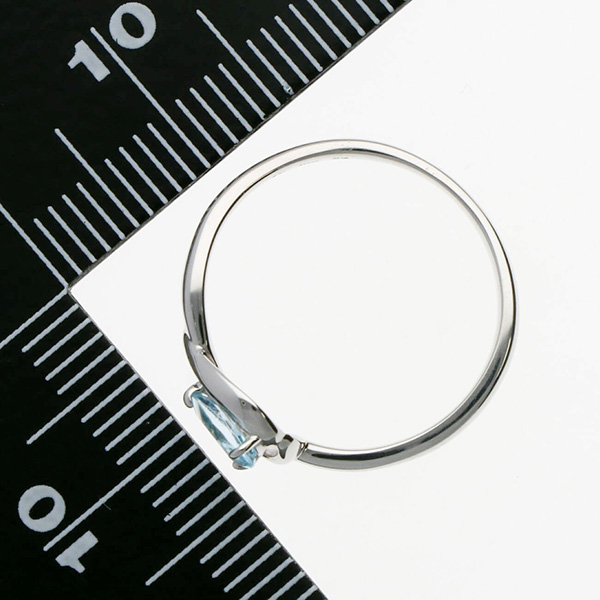 ホワイトゴールドリング