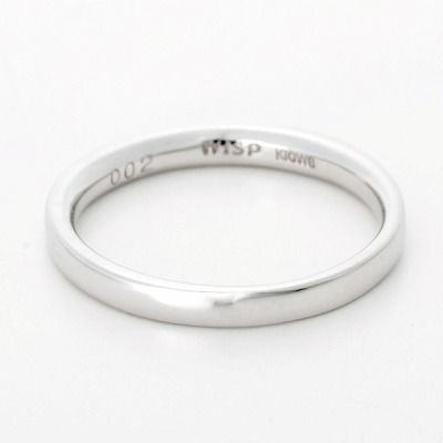 ホワイトゴールドリング