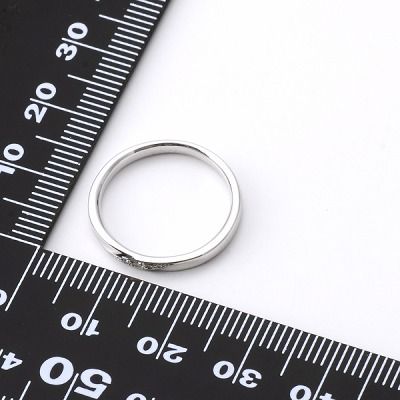 ホワイトゴールドリング