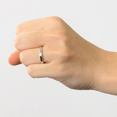 ホワイトゴールドリング