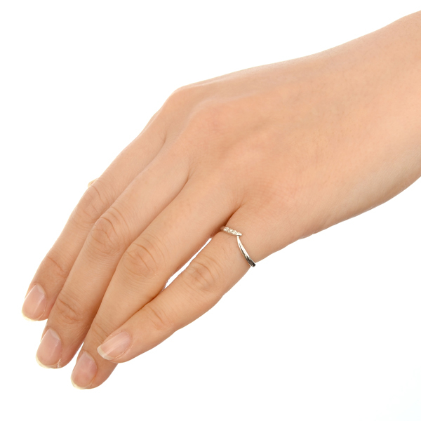 ゴールドピンキーリング